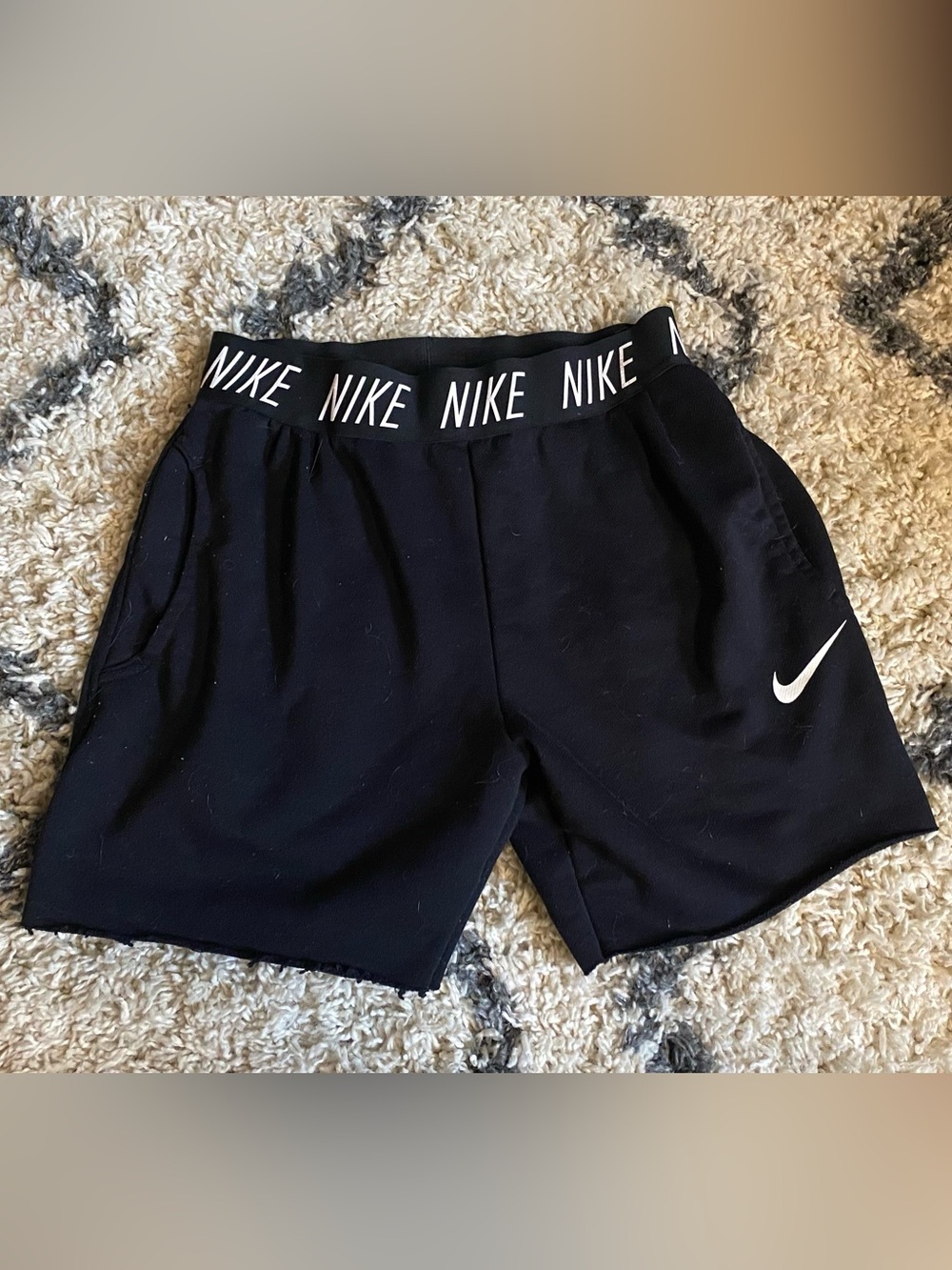 Nike Black Dri-FIT Swear Shorts